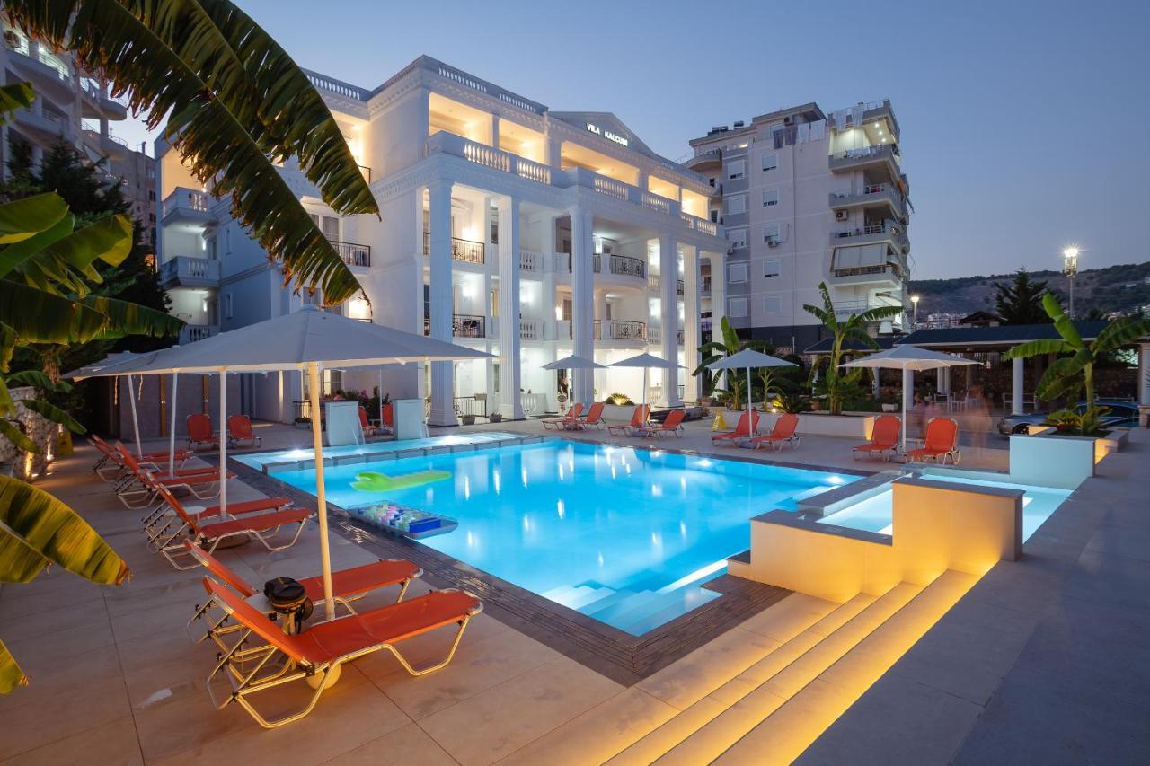 Hotel Vila Kalcuni Sarandë Exterior foto
